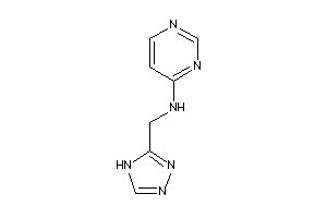 Image of 4-pyrimidyl(4H-1,2,4-triazol-3-ylmethyl)amine