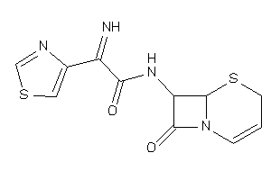 Image of 2-imino-N-(8-keto-5-thia-1-azabicyclo[4.2.0]oct-2-en-7-yl)-2-thiazol-4-yl-acetamide