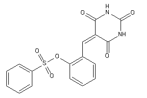 Image of Benzenesulfonic Acid [2-[(2,4,6-triketohexahydropyrimidin-5-ylidene)methyl]phenyl] Ester