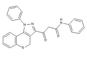 3-keto-N-phenyl-3-(1-phenyl-4H-thiochromeno[4,3-c]pyrazol-3-yl)propionamide