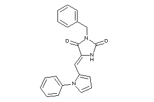 3-benzyl-5-[(1-phenylpyrrol-2-yl)methylene]hydantoin