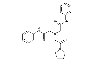 Image of 2-[(2-anilino-2-keto-ethyl)-(2-keto-2-pyrrolidino-ethyl)amino]-N-phenyl-acetamide