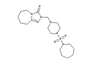 Image of 2-[[4-(azepan-1-ylsulfonyl)piperazino]methyl]-6,7,8,9-tetrahydro-5H-[1,2,4]triazolo[4,3-a]azepine-3-thione