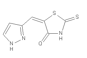 5-(1H-pyrazol-3-ylmethylene)-2-thioxo-thiazolidin-4-one