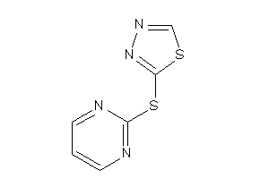 2-(2-pyrimidylthio)-1,3,4-thiadiazole