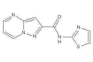 Image of N-thiazol-2-ylpyrazolo[1,5-a]pyrimidine-2-carboxamide