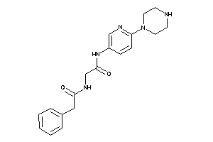 2-[(2-phenylacetyl)amino]-N-(6-piperazino-3-pyridyl)acetamide