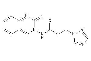 N-(2-thioxoquinazolin-3-yl)-3-(1,2,4-triazol-1-yl)propionamide