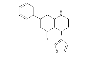 7-phenyl-4-(3-thienyl)-4,6,7,8-tetrahydro-1H-quinolin-5-one
