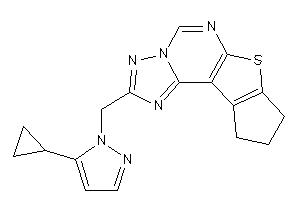 (5-cyclopropylpyrazol-1-yl)methylBLAH