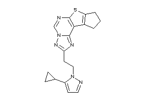 2-(5-cyclopropylpyrazol-1-yl)ethylBLAH