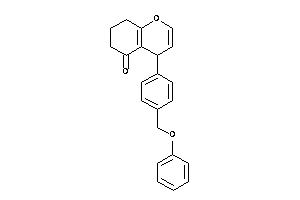 Image of 4-[4-(phenoxymethyl)phenyl]-4,6,7,8-tetrahydrochromen-5-one