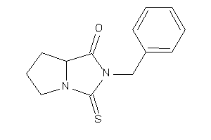2-benzyl-3-thioxo-5,6,7,7a-tetrahydropyrrolo[2,1-e]imidazol-1-one