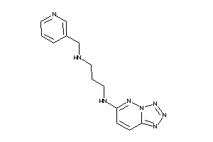 3-pyridylmethyl-[3-(tetrazolo[5,1-f]pyridazin-6-ylamino)propyl]amine