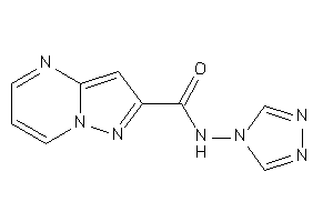 N-(1,2,4-triazol-4-yl)pyrazolo[1,5-a]pyrimidine-2-carboxamide