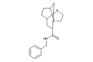 Image of N-benzylspiro[1,3-dithiolane-2,8'-bicyclo[3.2.1]octane]-3'-carboxamide