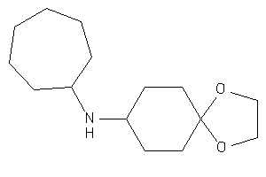 Cycloheptyl(1,4-dioxaspiro[4.5]decan-8-yl)amine