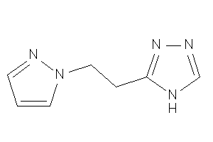 3-(2-pyrazol-1-ylethyl)-4H-1,2,4-triazole