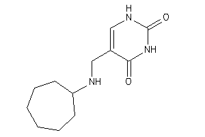 5-[(cycloheptylamino)methyl]uracil