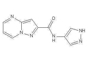 Image of N-(1H-pyrazol-4-yl)pyrazolo[1,5-a]pyrimidine-2-carboxamide