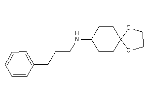 1,4-dioxaspiro[4.5]decan-8-yl(3-phenylpropyl)amine
