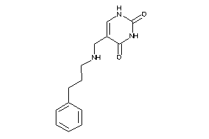 Image of 5-[(3-phenylpropylamino)methyl]uracil