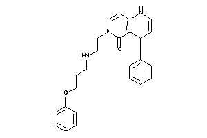Image of 6-[2-(3-phenoxypropylamino)ethyl]-4-phenyl-1,4-dihydro-1,6-naphthyridin-5-one