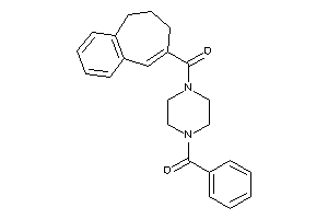 Image of (4-benzoylpiperazino)-(8,9-dihydro-7H-benzocyclohepten-6-yl)methanone