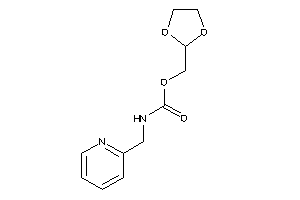 Image of N-(2-pyridylmethyl)carbamic Acid 1,3-dioxolan-2-ylmethyl Ester