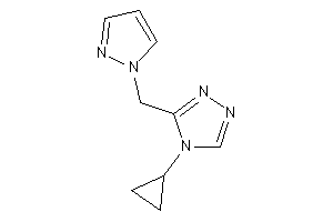 4-cyclopropyl-3-(pyrazol-1-ylmethyl)-1,2,4-triazole