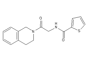 Image of N-[2-(3,4-dihydro-1H-isoquinolin-2-yl)-2-keto-ethyl]thiophene-2-carboxamide