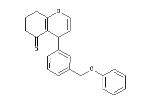 Image of 4-[3-(phenoxymethyl)phenyl]-4,6,7,8-tetrahydrochromen-5-one