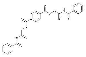 Image of Benzene-1,4-dicarboxylic Acid Bis(2-benzamido-2-keto-ethyl) Ester