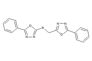 2-phenyl-5-[(5-phenyl-1,3,4-oxadiazol-2-yl)methylthio]-1,3,4-oxadiazole