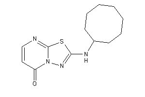 2-(cyclooctylamino)-[1,3,4]thiadiazolo[3,2-a]pyrimidin-5-one