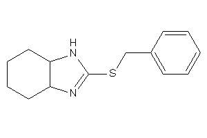 2-(benzylthio)-3a,4,5,6,7,7a-hexahydro-1H-benzimidazole