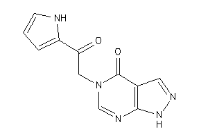 5-[2-keto-2-(1H-pyrrol-2-yl)ethyl]-1H-pyrazolo[3,4-d]pyrimidin-4-one