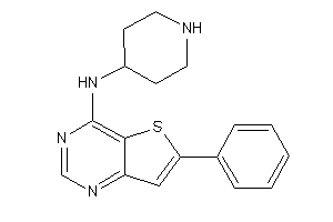 Image of (6-phenylthieno[3,2-d]pyrimidin-4-yl)-(4-piperidyl)amine