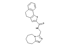 N-(6,7,8,9-tetrahydro-5H-[1,2,4]triazolo[4,3-a]azepin-3-ylmethyl)-4,5-dihydrobenzo[g]benzothiophene-2-carboxamide