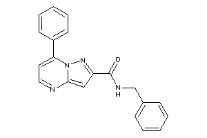 N-benzyl-7-phenyl-pyrazolo[1,5-a]pyrimidine-2-carboxamide