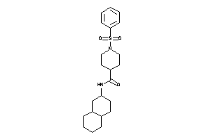 1-besyl-N-decalin-2-yl-isonipecotamide