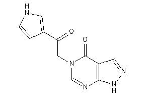 5-[2-keto-2-(1H-pyrrol-3-yl)ethyl]-1H-pyrazolo[3,4-d]pyrimidin-4-one