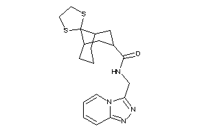 Image of N-([1,2,4]triazolo[4,3-a]pyridin-3-ylmethyl)spiro[1,3-dithiolane-2,9'-bicyclo[3.3.1]nonane]-7'-carboxamide