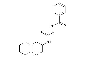 N-[2-(decalin-2-ylamino)-2-keto-ethyl]benzamide