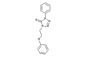 1-(2-phenoxyethyl)-4-phenyl-tetrazol-5-one