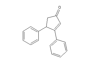 3,4-diphenylcyclopent-2-en-1-one