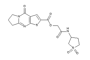 KetoBLAHcarboxylic Acid [2-[(1,1-diketothiolan-3-yl)amino]-2-keto-ethyl] Ester