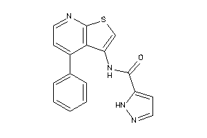 Image of N-(4-phenylthieno[2,3-b]pyridin-3-yl)-1H-pyrazole-5-carboxamide