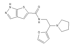 N-[2-(2-furyl)-2-pyrrolidino-ethyl]-1H-thieno[2,3-c]pyrazole-5-carboxamide