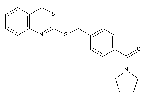 [4-[(4H-3,1-benzothiazin-2-ylthio)methyl]phenyl]-pyrrolidino-methanone